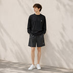 ファインコットン アウター ロングスリーブTシャツ #PLANET BLUE