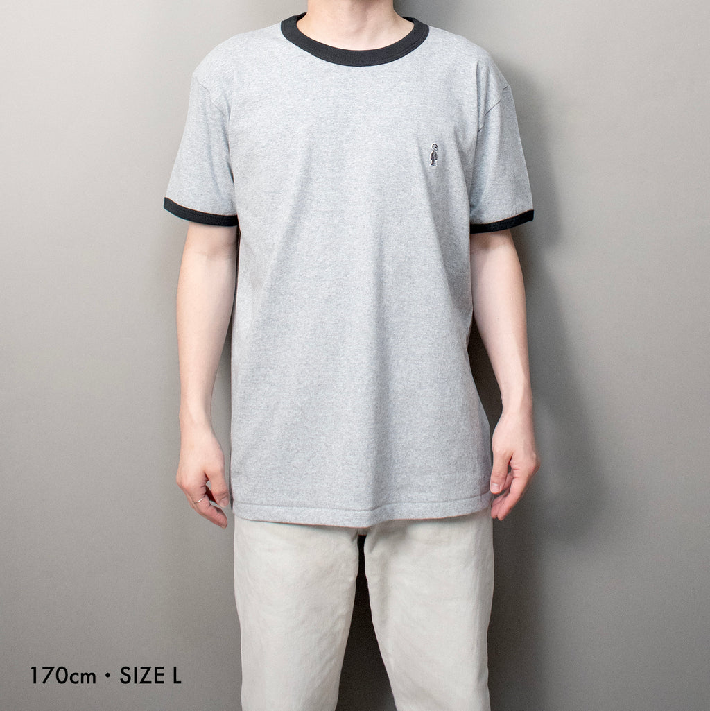 リンガーTシャツ #WHITE