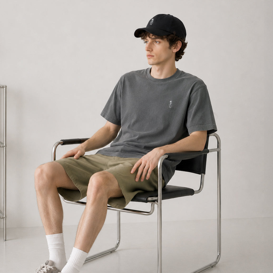 フェード Tシャツ #YELLOW
