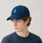 6 Panel Cap #BLUE DENIM