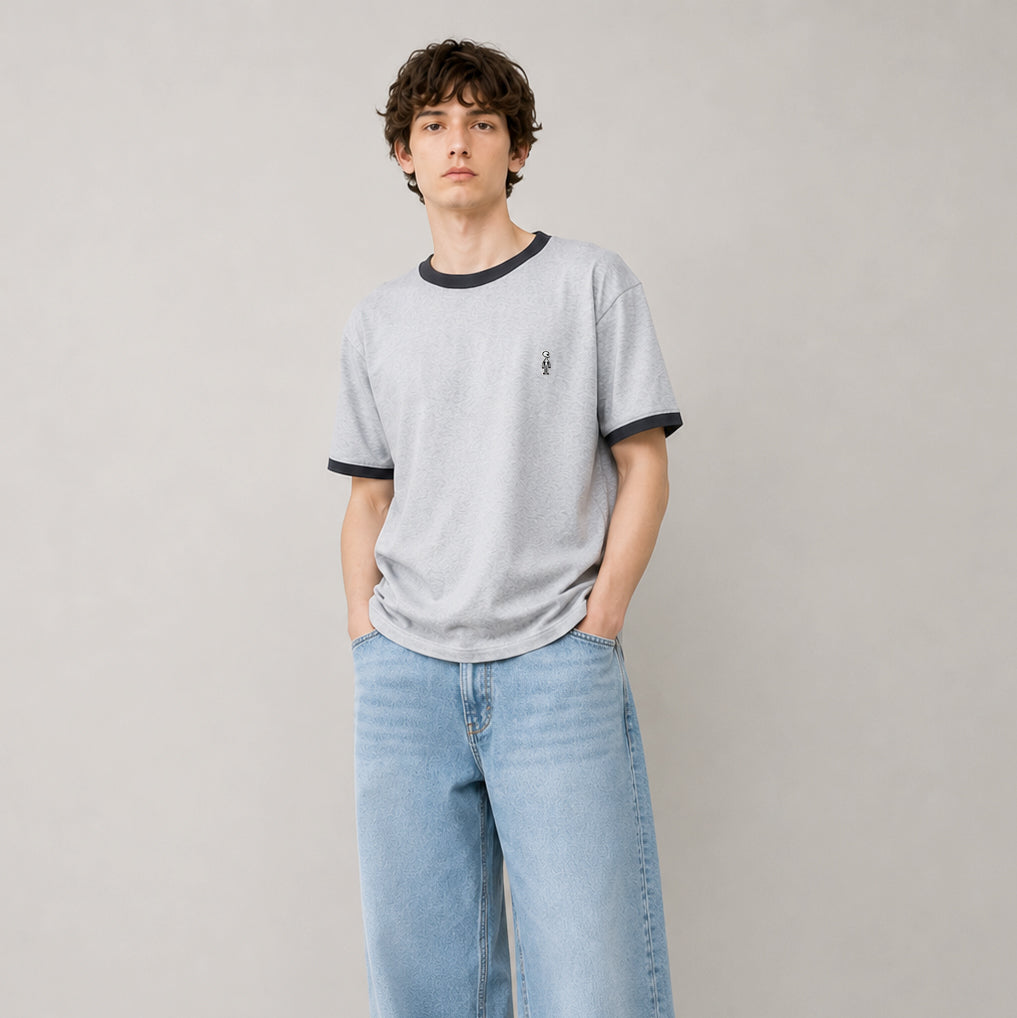 リンガーTシャツ #WHITE