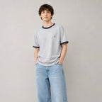 リンガーTシャツ #HEATHER GREY