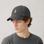 6 Panel Cap #BLACK DENIM
