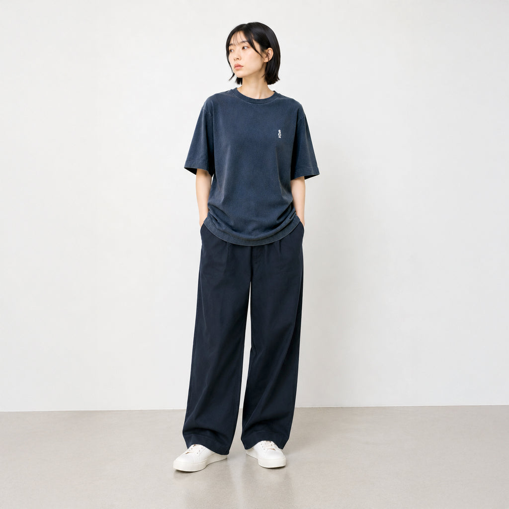 フェード Tシャツ #NAVY