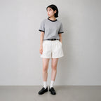 リンガーTシャツ #WHITE