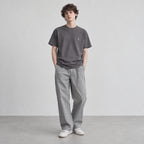 Fine Cotton Outer T-Shirt #CHARCOAL