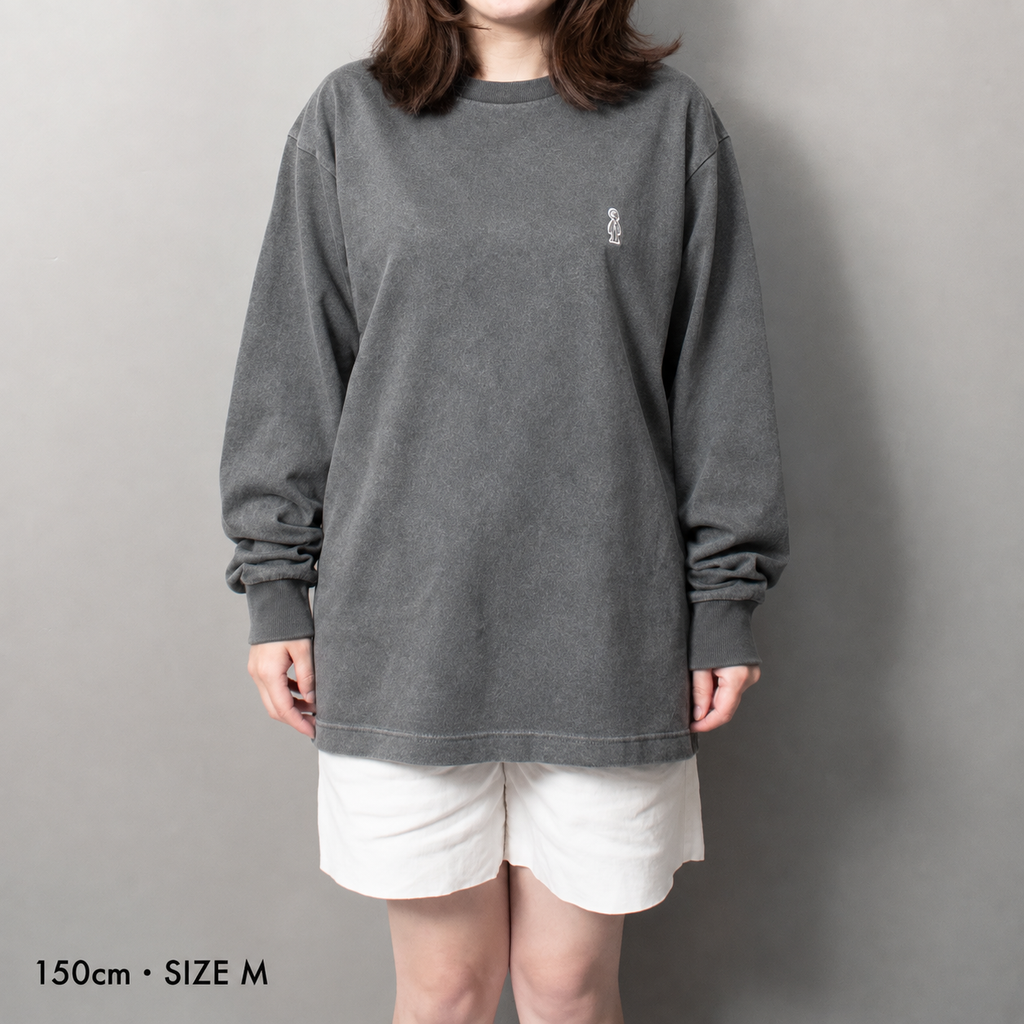 Fade Long Sleeve T-Shirt #GREY