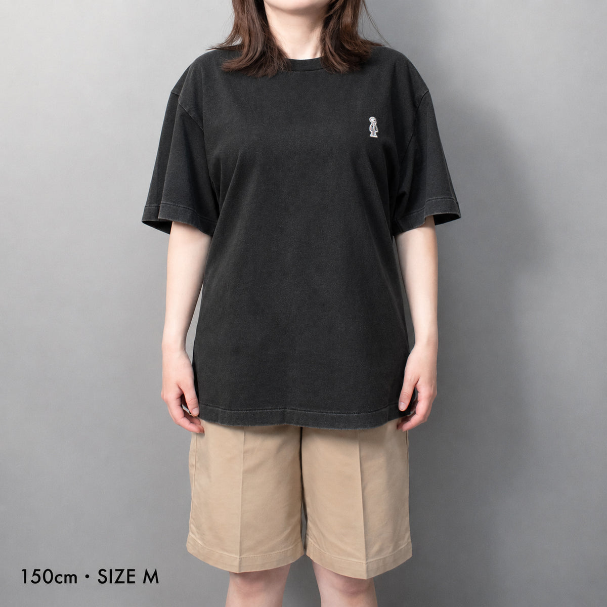 フェード Tシャツ #BLACK