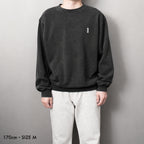 フェード スウェットシャツ #BLACK
