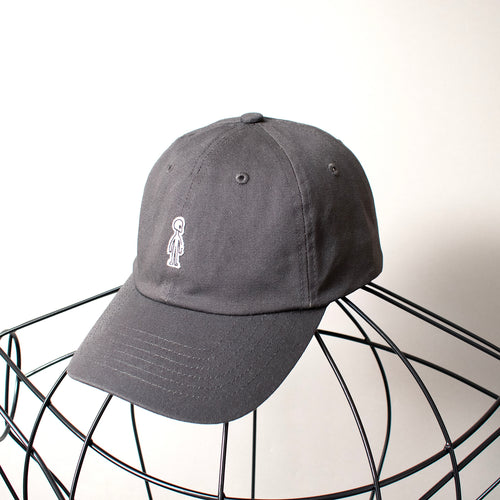 6パネルキャップ #CHARCOAL