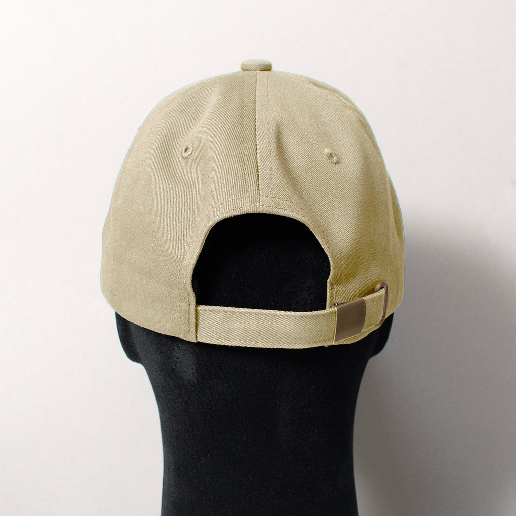 6 Panel Cap #BEIGE