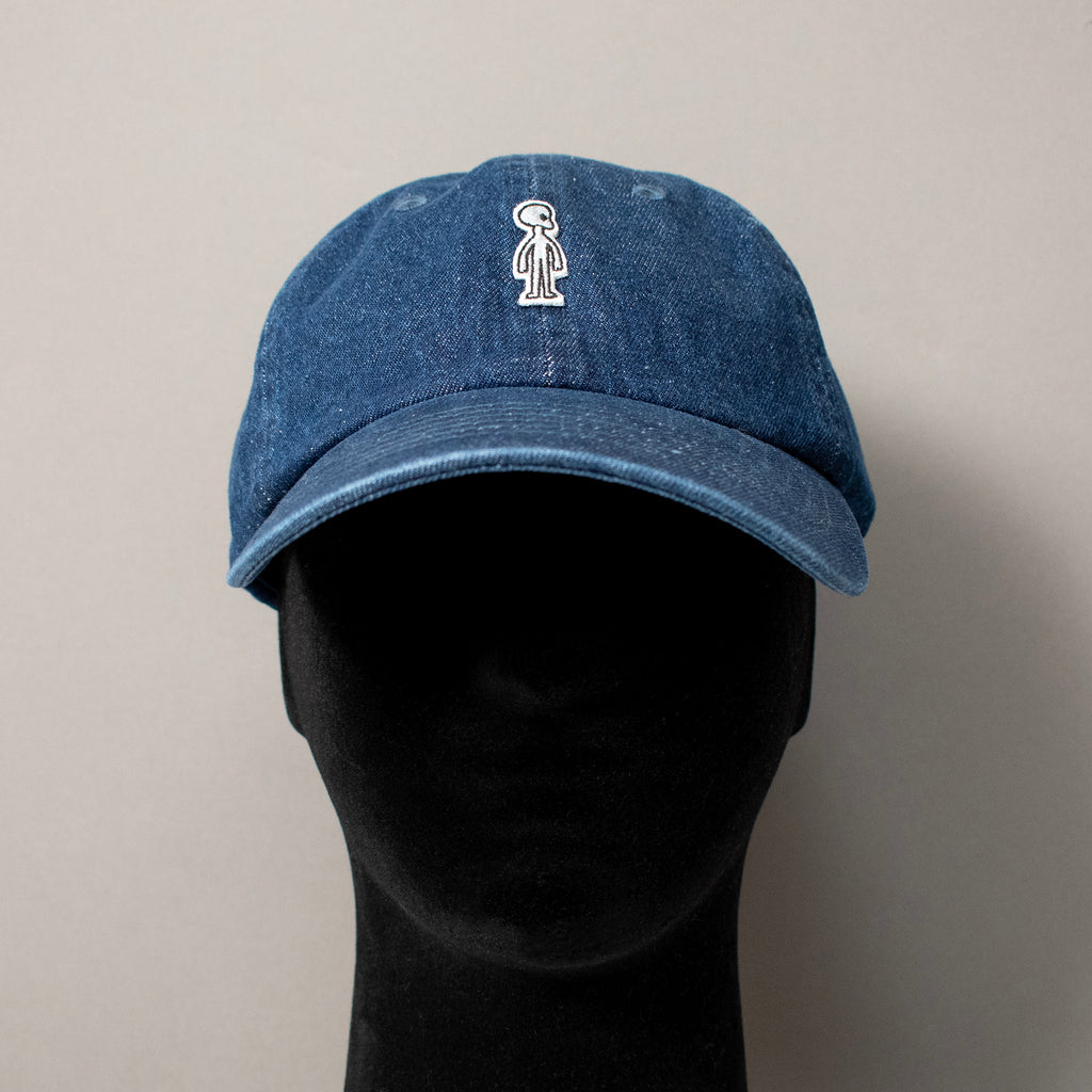 6パネルキャップ #BLUE DENIM