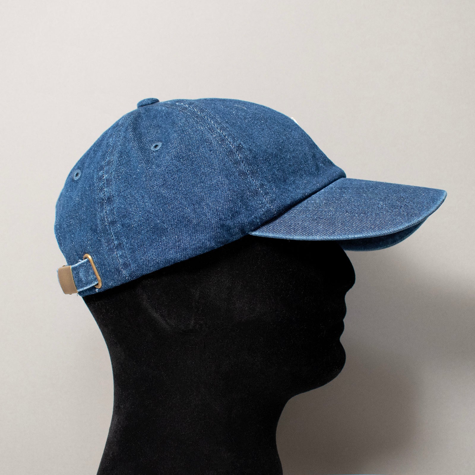 6 Panel Cap #BLUE DENIM