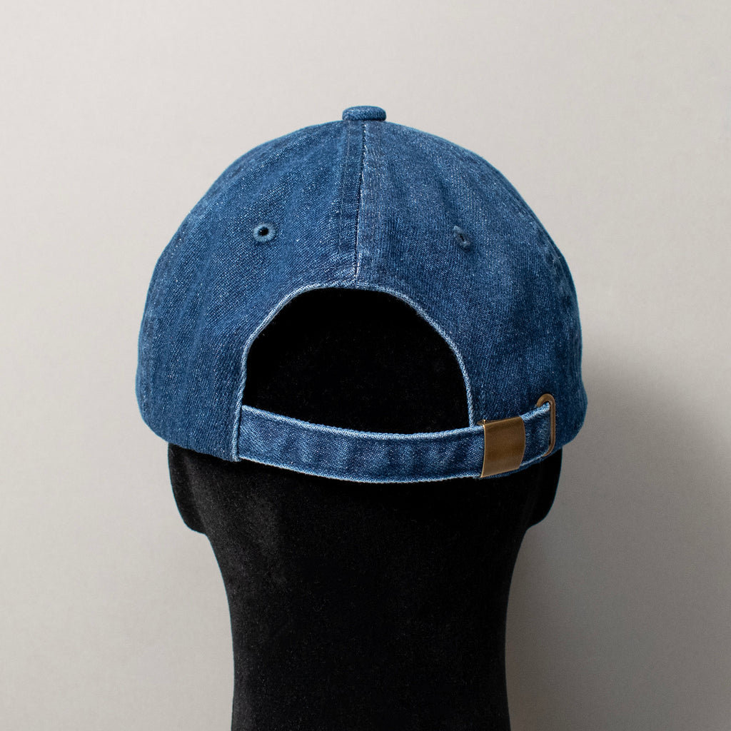 6パネルキャップ #BLUE DENIM