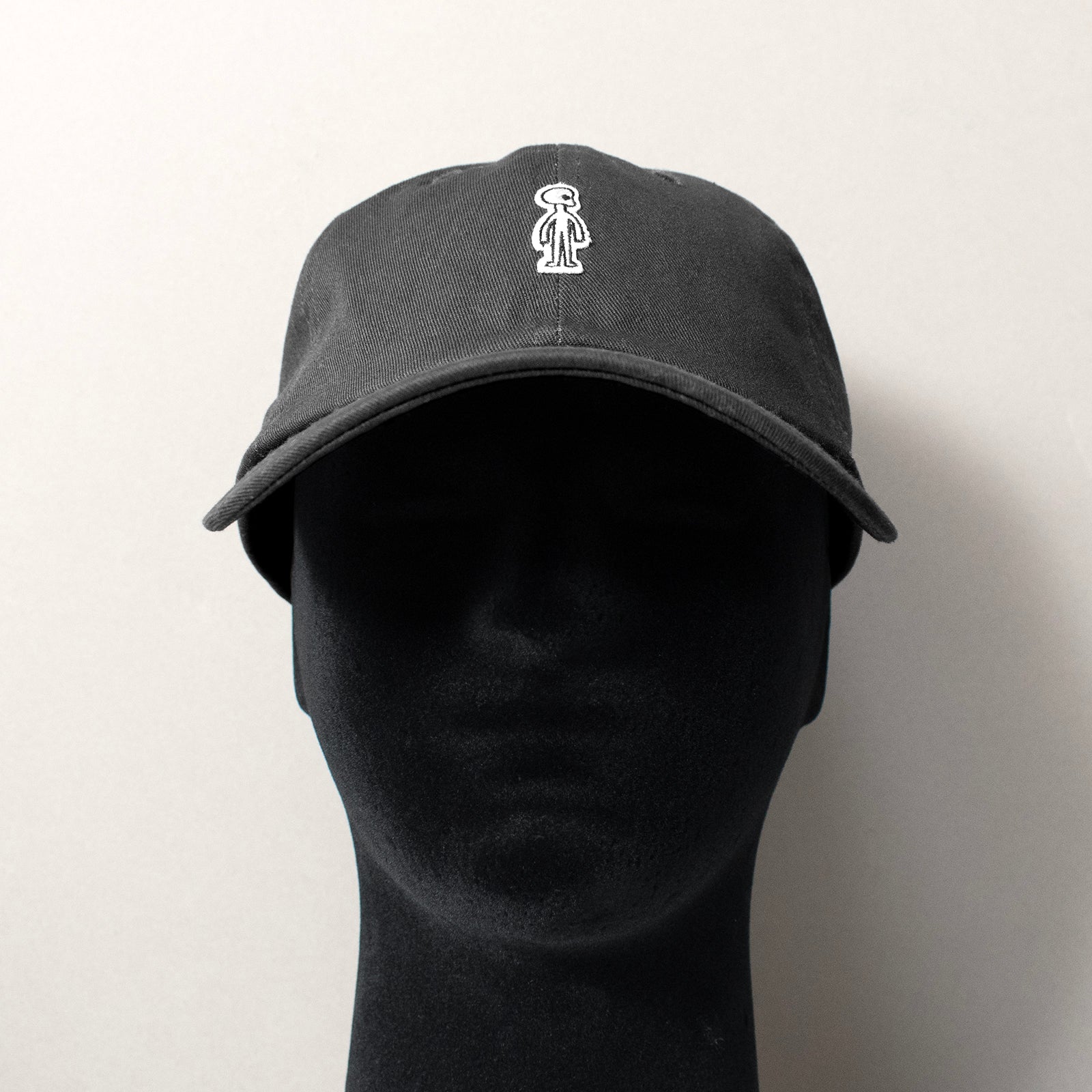 6 Panel Cap #BLACK