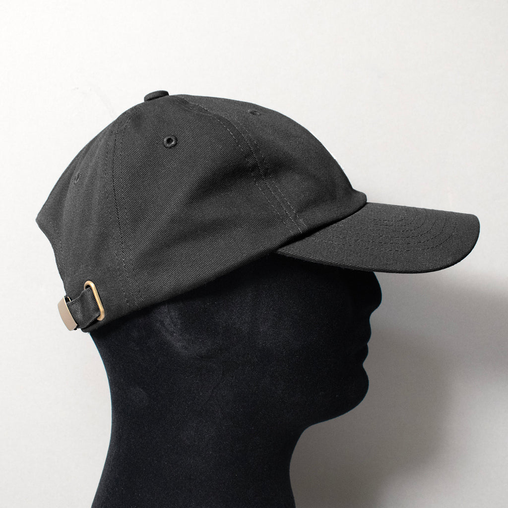 6 Panel Cap #BLACK