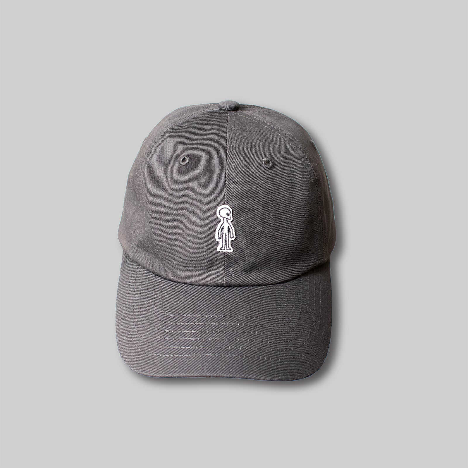 6 Panel Cap #CHARCOAL