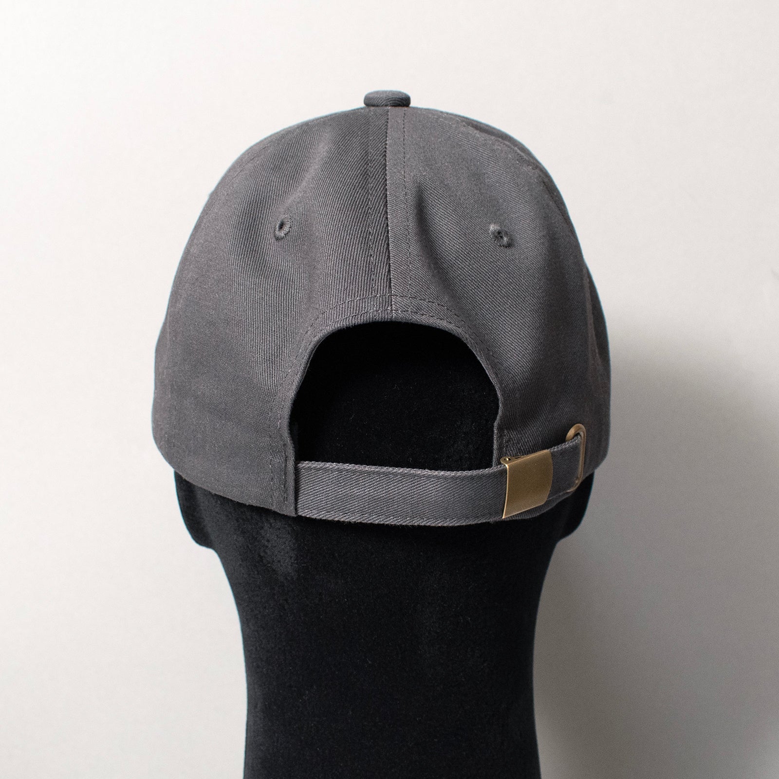 6 Panel Cap #CHARCOAL