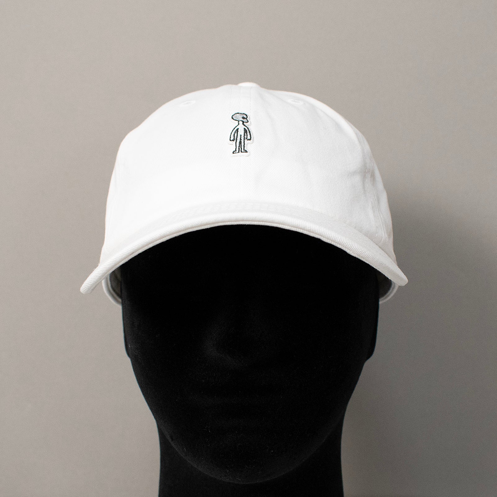 6 Panel Cap #WHITE