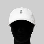 6パネルキャップ #WHITE