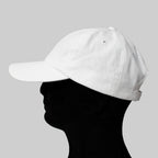 6パネルキャップ #WHITE