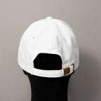 6 Panel Cap #WHITE