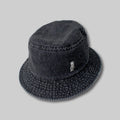Bucket Hat #BLACK DENIM