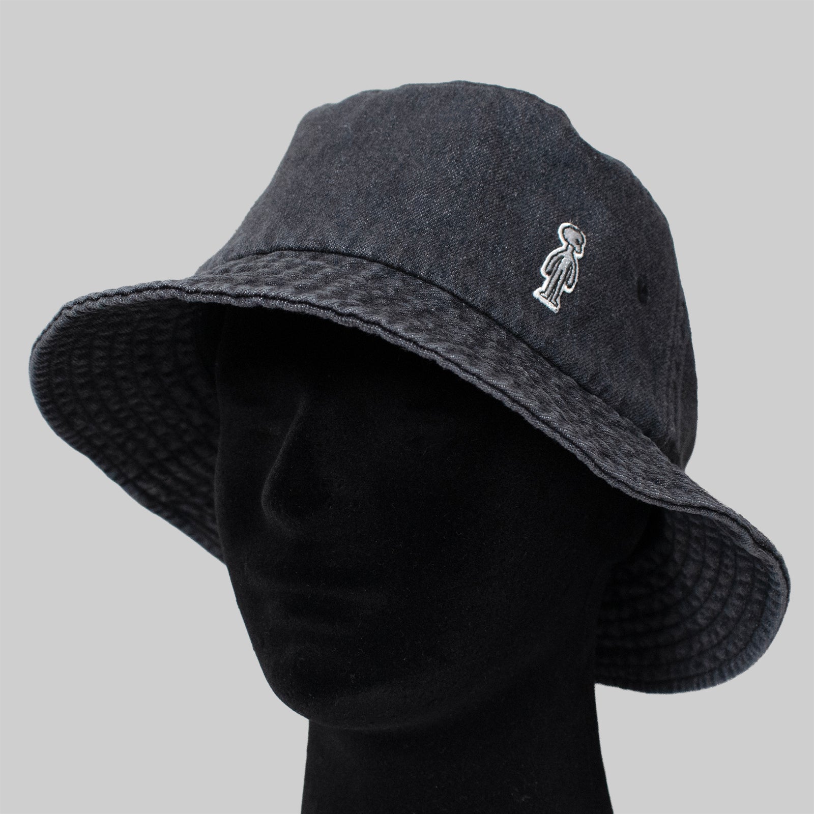 Bucket Hat #BLACK DENIM