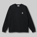 ツインズ ファインコットン アウター ロングスリーブTシャツ #BLACK