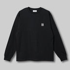 ツインズ ファインコットン アウター ロングスリーブTシャツ #BLACK