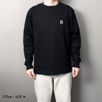 ツインズ ファインコットン アウター ロングスリーブTシャツ #BLACK