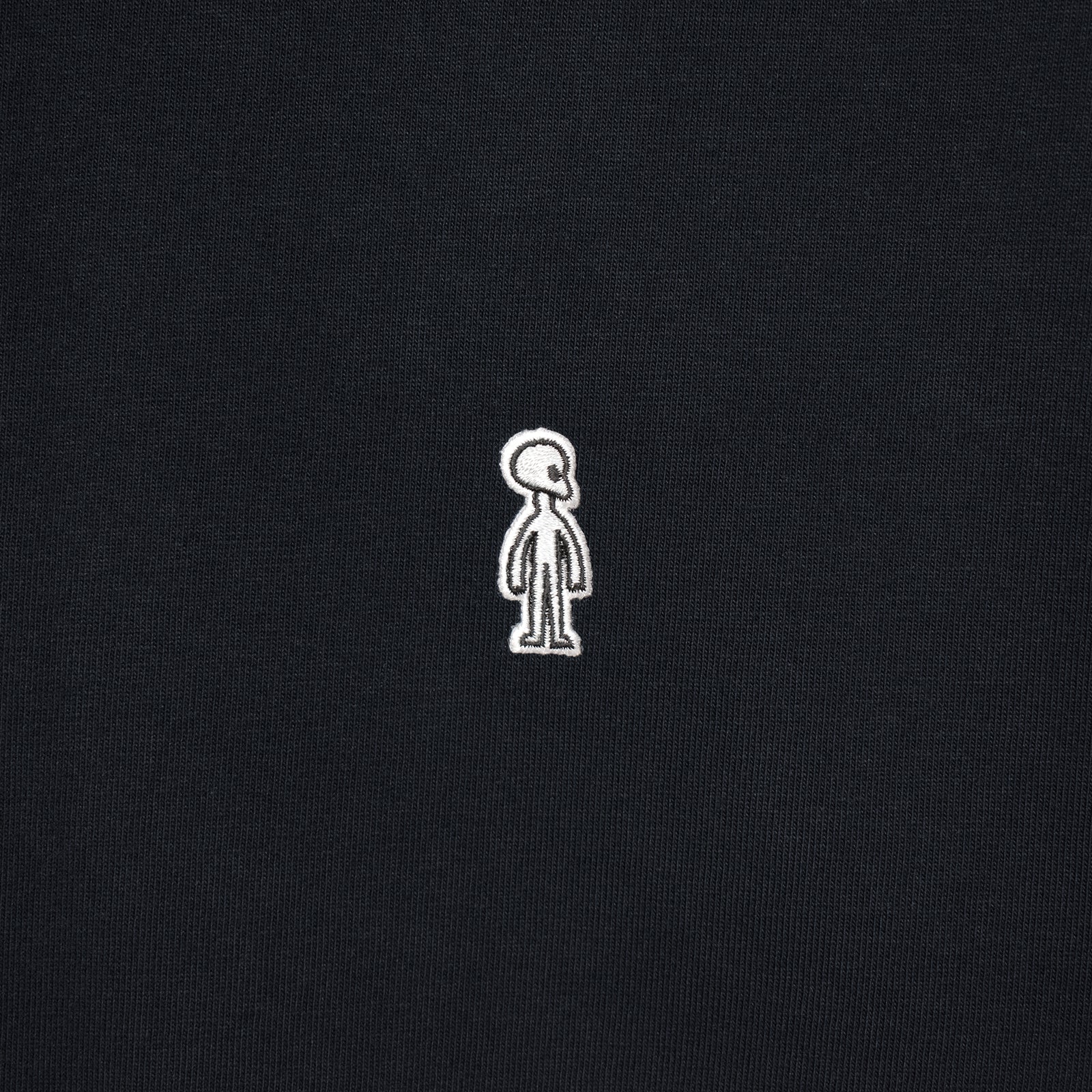 ファインコットン アウター ロングスリーブTシャツ #NAVY