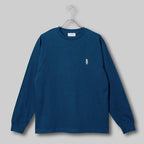 ファインコットン アウター ロングスリーブTシャツ #PLANET BLUE