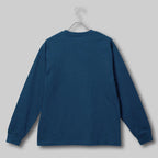 ファインコットン アウター ロングスリーブTシャツ #PLANET BLUE