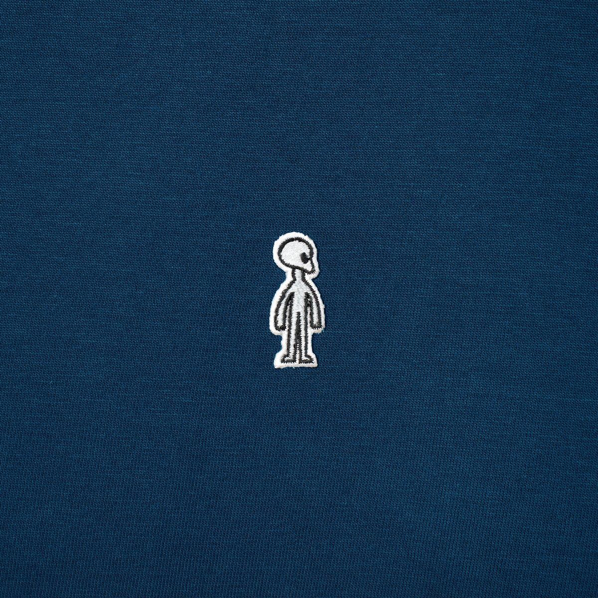 ファインコットン アウター ロングスリーブTシャツ #PLANET BLUE
