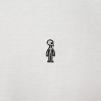 Fine Cotton Outer Long Sleeve T-Shirt #WHITE
