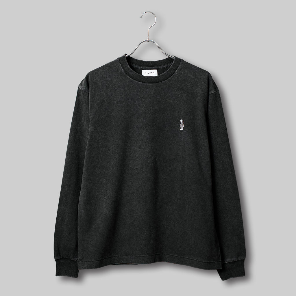 Fade Long Sleeve T-Shirt #BLACK