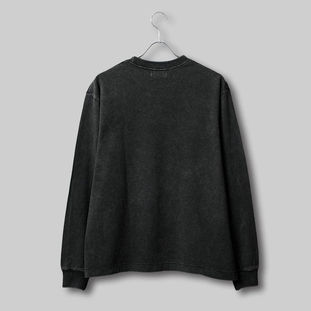 Fade Long Sleeve T-Shirt #BLACK