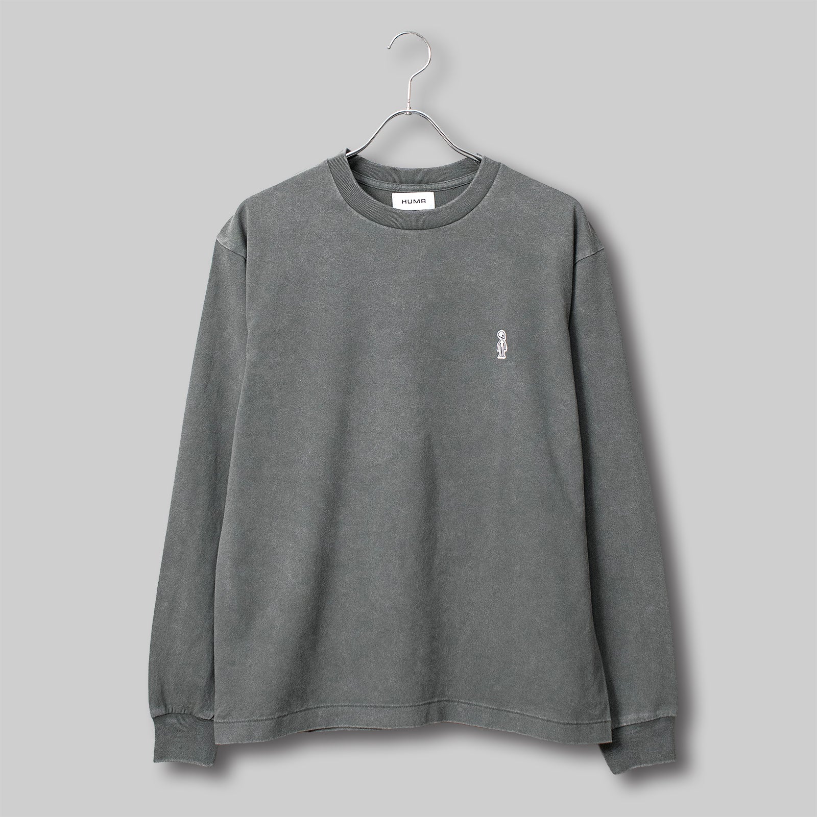 フェード ロングスリーブTシャツ #GREY