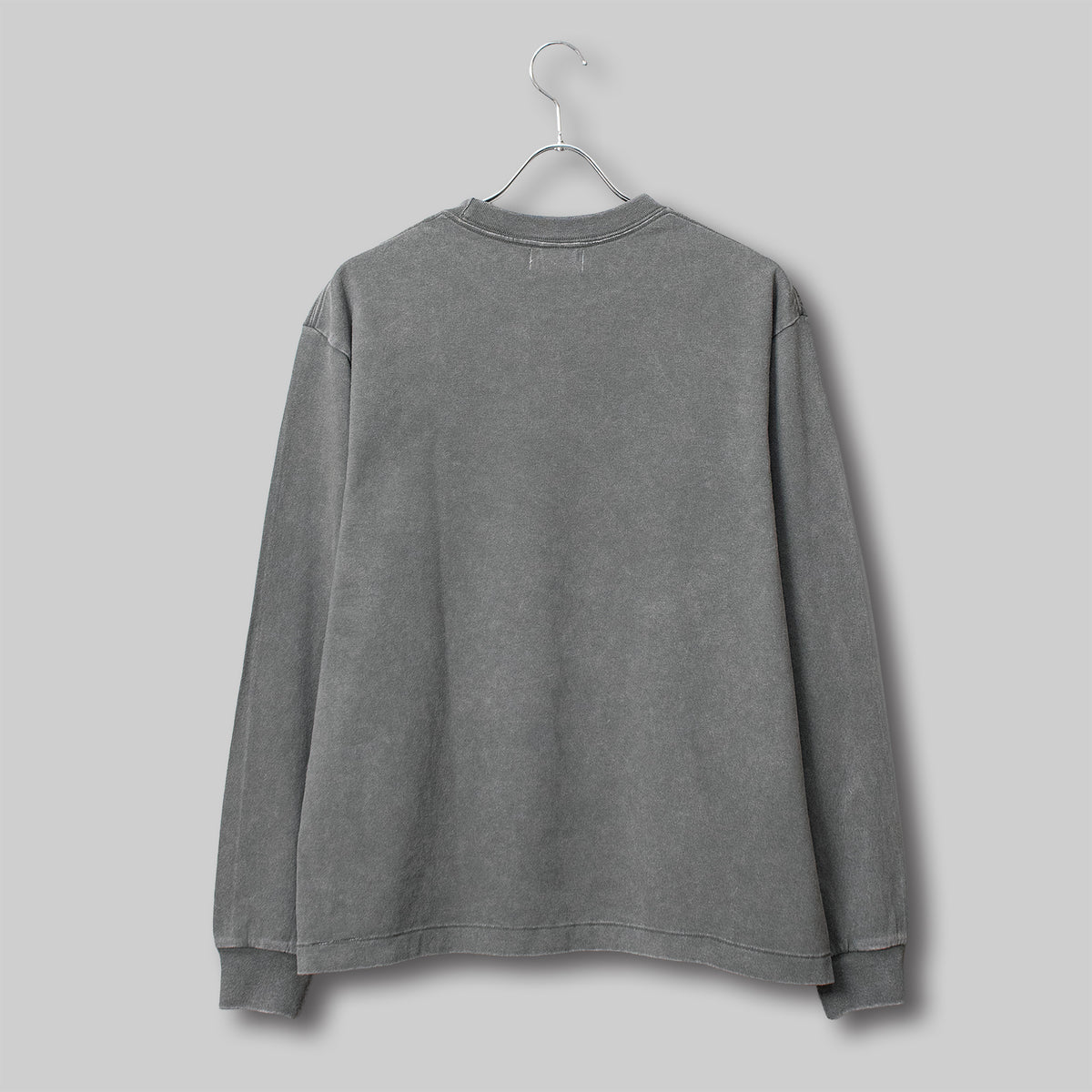 フェード ロングスリーブTシャツ #GREY