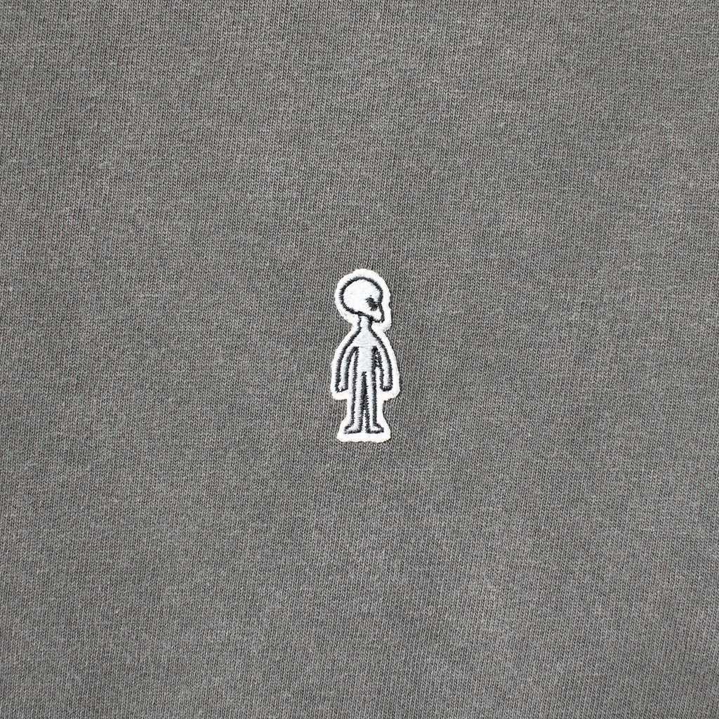 フェード ロングスリーブTシャツ #GREY