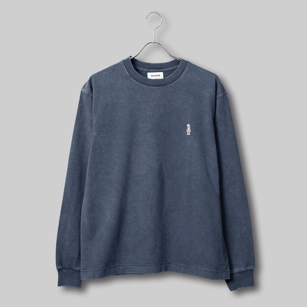 フェード ロングスリーブTシャツ #NAVY