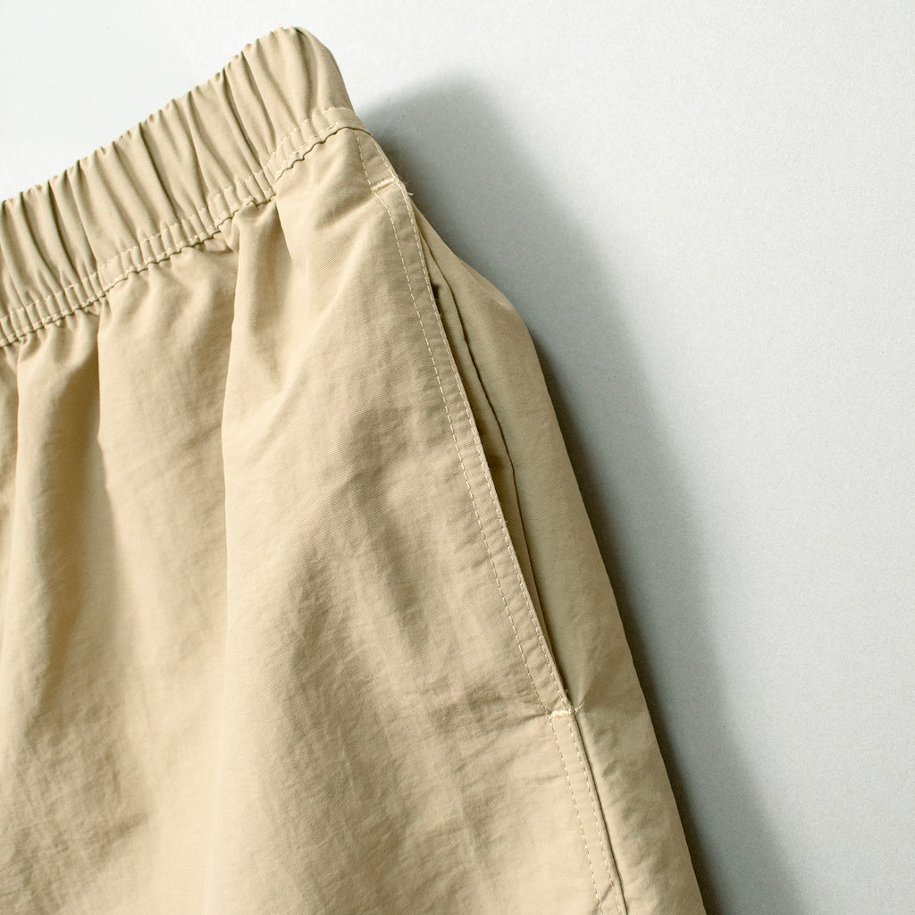 UTILITY NYLON SHORTS #BEIGE