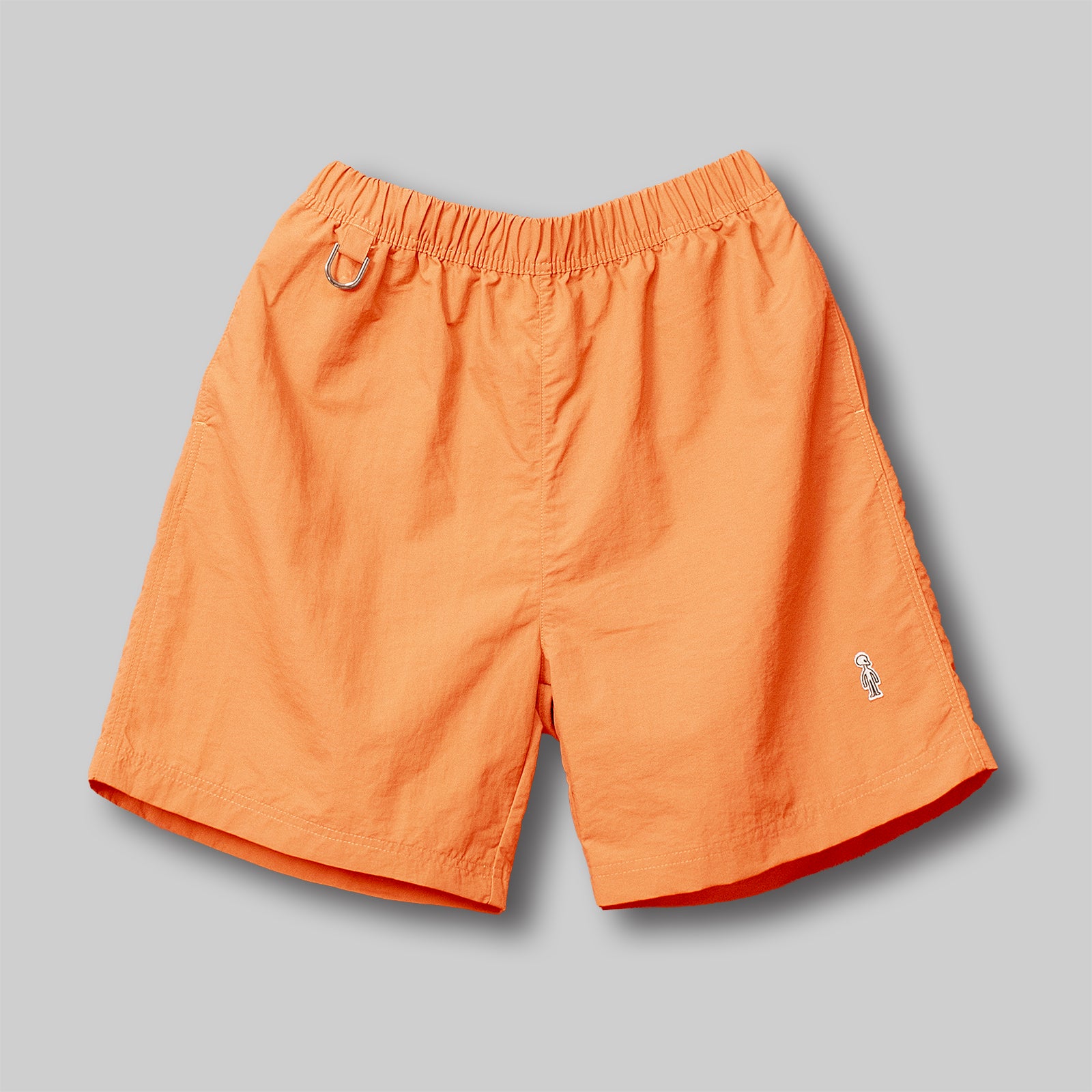 UTILITY NYLON SHORTS #ORANGE