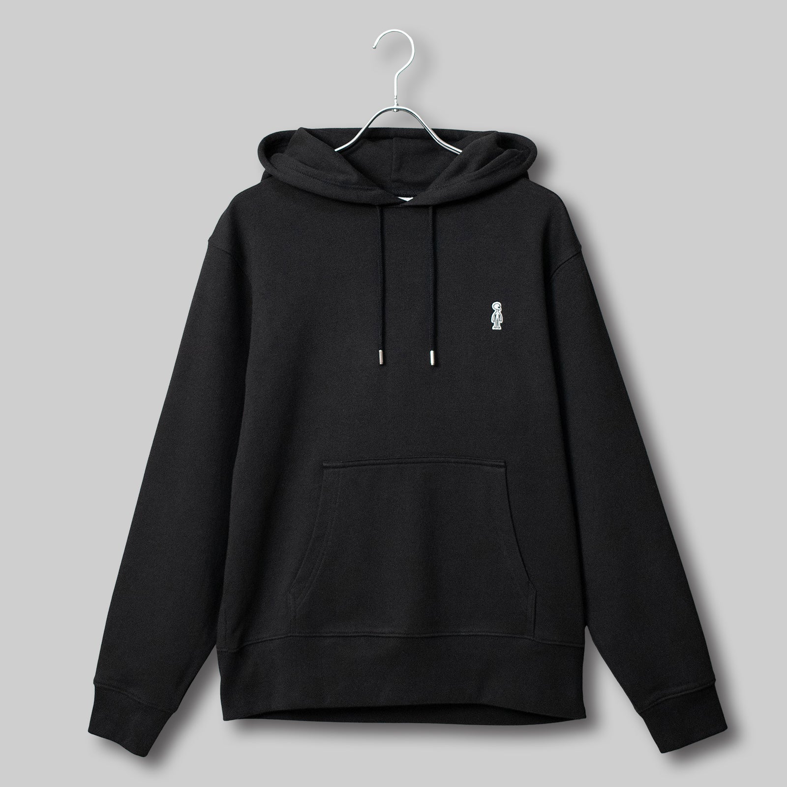 フレンチテリープルオーバーパーカー #BLACK