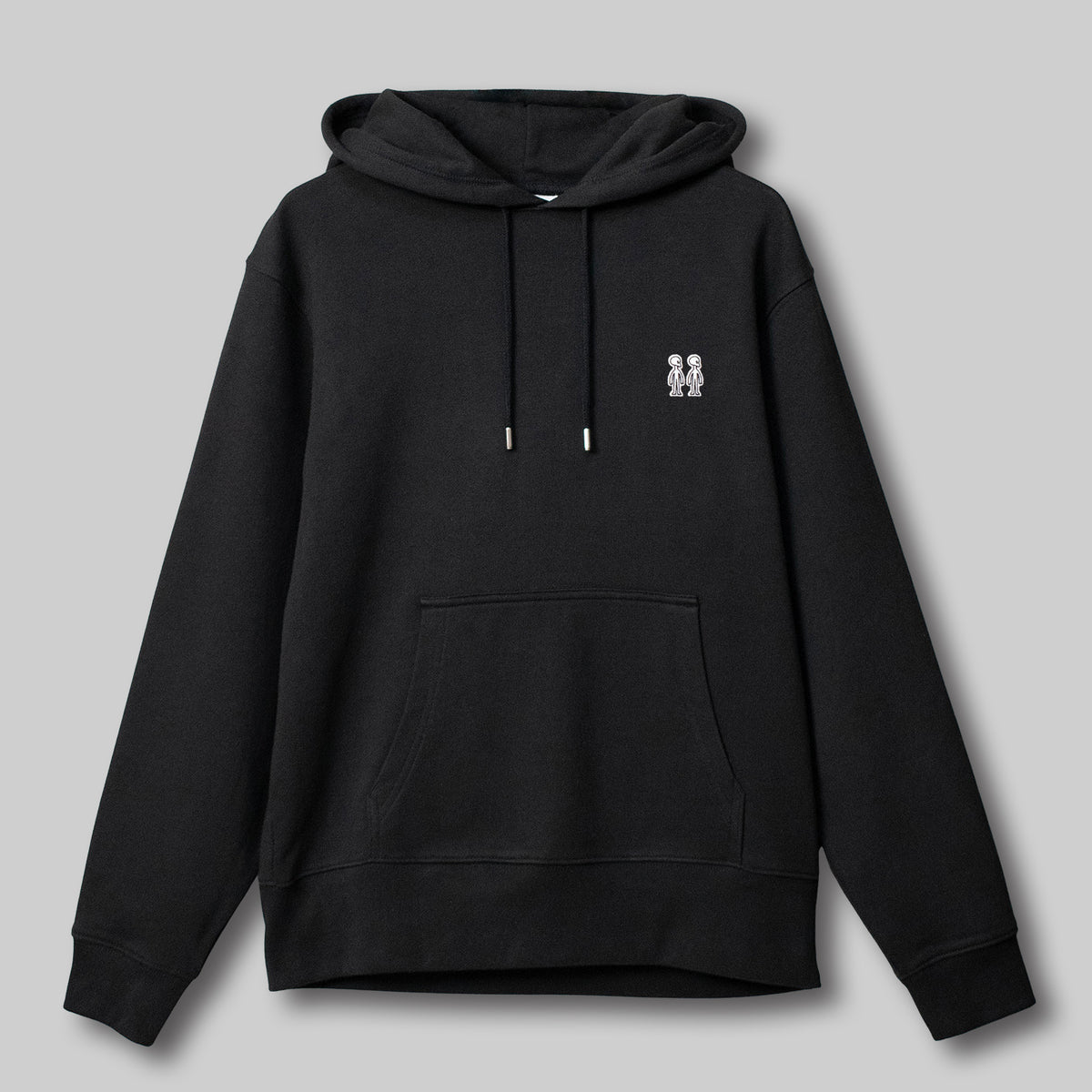 ツインズ フレンチテリープルオーバーパーカー #BLACK