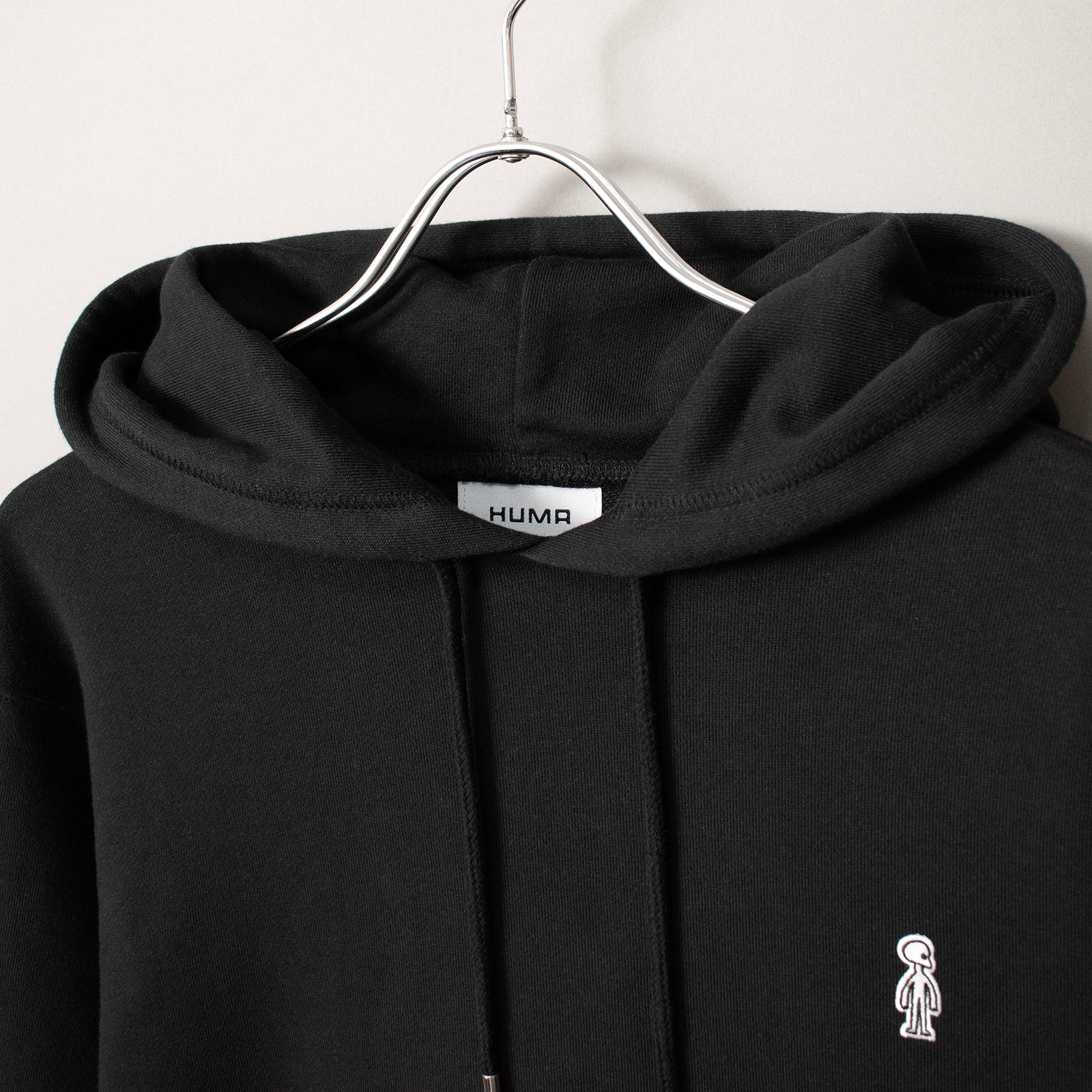 フレンチテリープルオーバーパーカー #BLACK