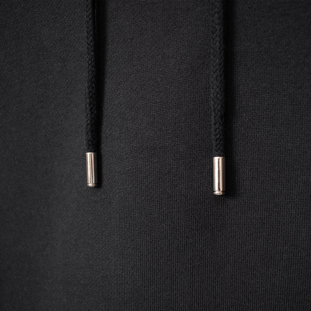 French Terry Pullover hoodie #BLACK