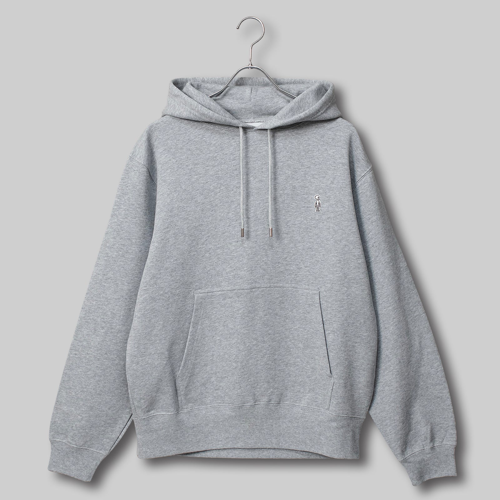 フレンチテリープルオーバーパーカー #HEATHER GREY