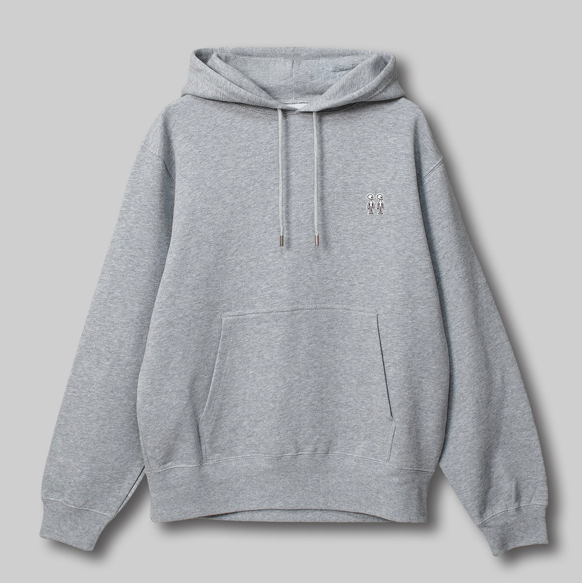 ツインズ フレンチテリープルオーバーパーカー #HEATHER GREY